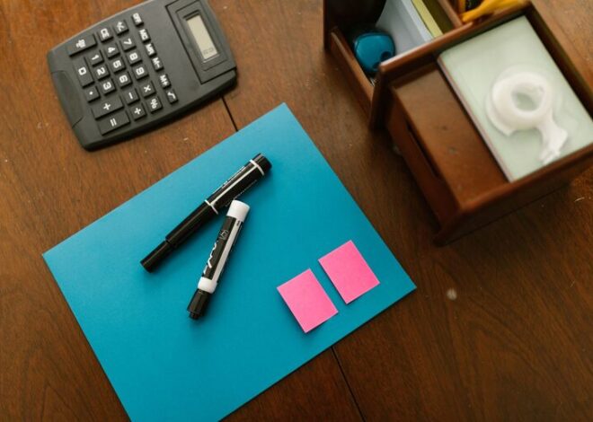 Simple Ways to Reduce Household Paper Clutter